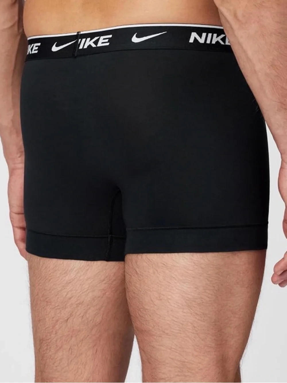 Nike Men's Essential Cotton Stretch W/Fly Trunk Underwear (3-Pack) #2783